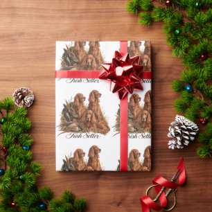 Irish Setter ,Art Wrapping Paper
