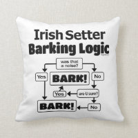 Irish Setter Barking Logic