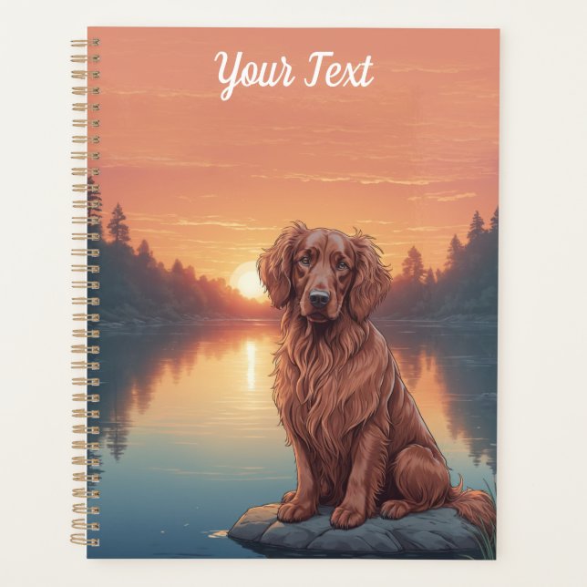 Irish Setter by Lake Planner (Front)