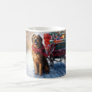 Irish Setter Christmas Festive Season  Coffee Mug