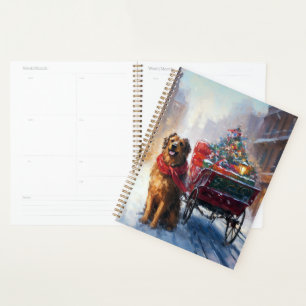 Irish Setter Christmas Festive Season  Planner