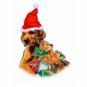 Irish Setter Christmas Gifts Ornament Photo Sculpture Decoration