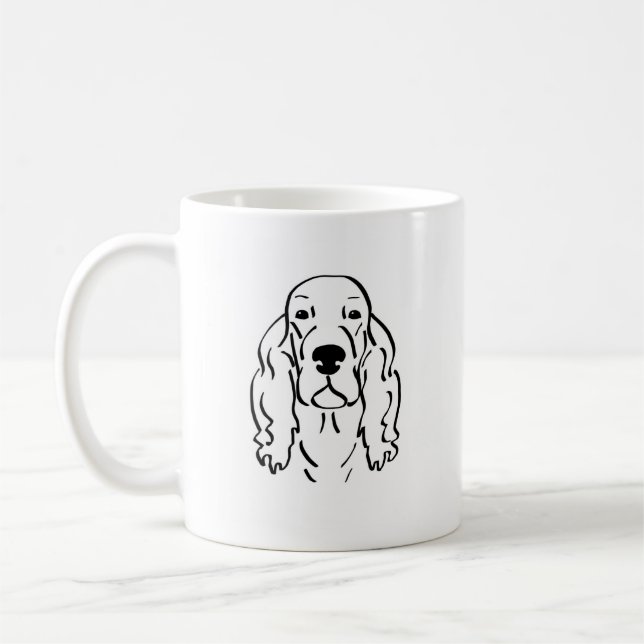 Irish Setter Coffee Mug (Left)