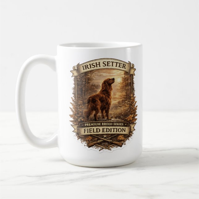 Irish Setter Coffee Mug (Left)