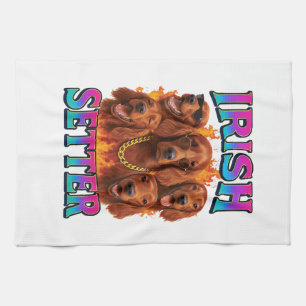 Irish Setter Copy Tea Towel
