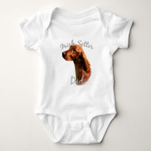 Irish Setter Dad 2 Baby Bodysuit