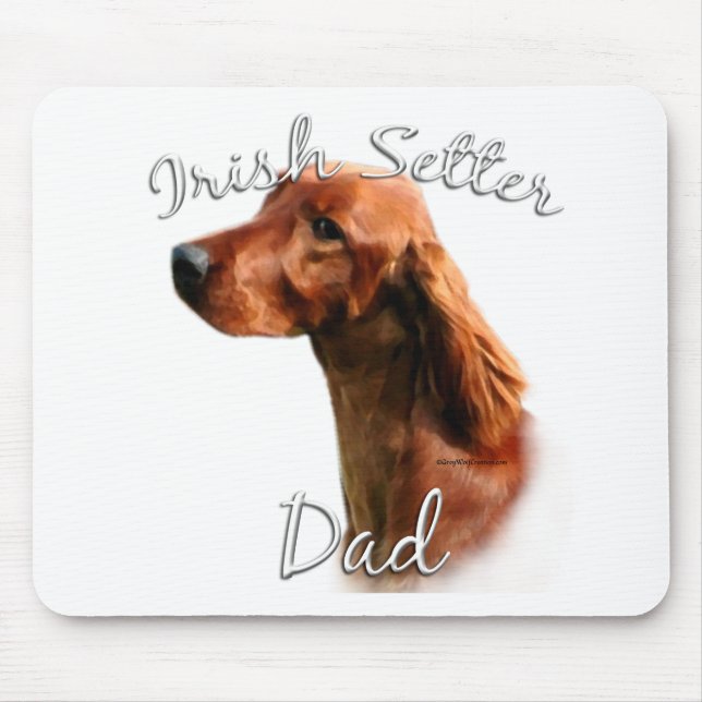 Irish Setter Dad 2 Mouse Mat (Front)
