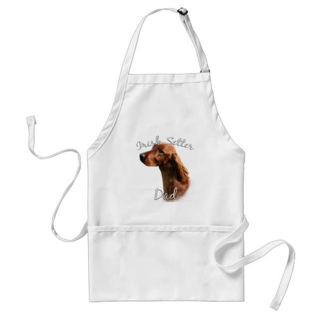 Irish Setter Dad 2 Standard Apron (Front)