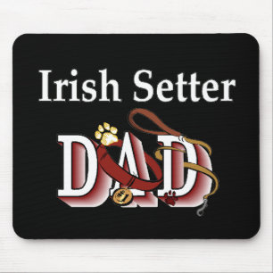 Irish Setter Dad Gifts Mouse Mat