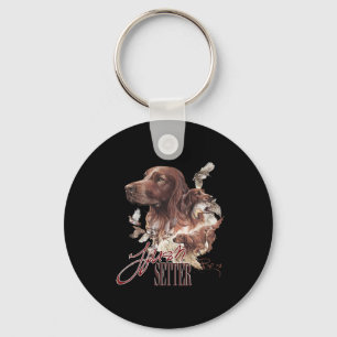 Irish Setter Dog Lovers Key Ring