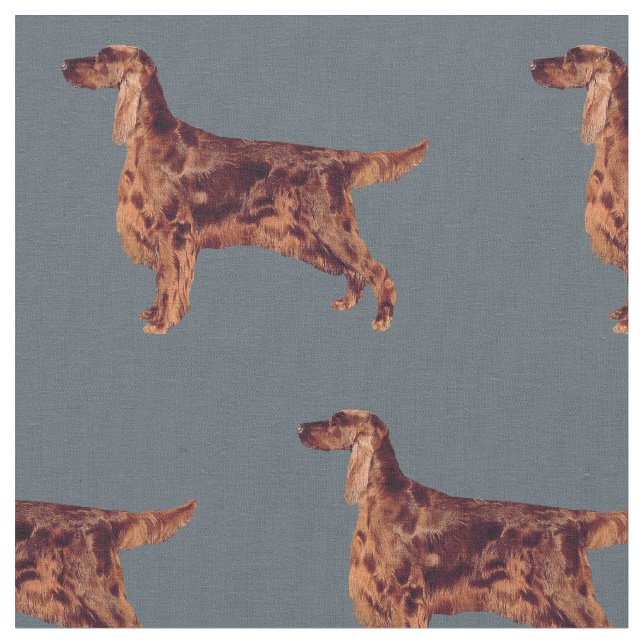 Irish Setter Fabric (Close Up)