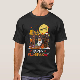 Irish Setter Hallothanksmas Halloween Thanksgiving T-Shirt