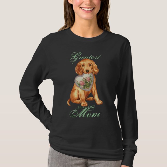 Irish Setter Heart Mum T-Shirt (Front)