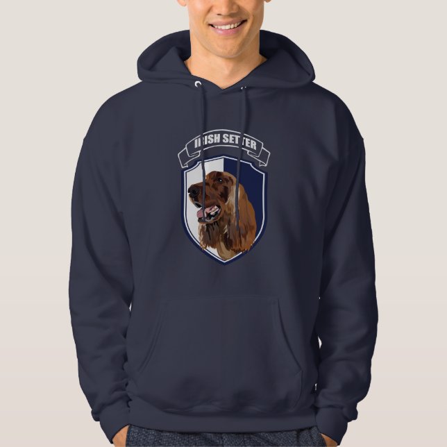 Irish setter hoodie (Front)