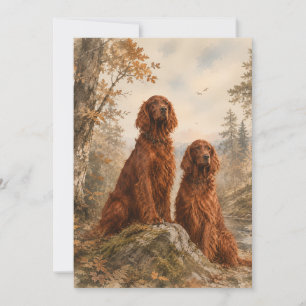 Irish Setter Invitation