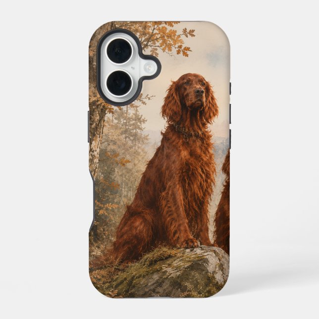  Irish Setter   iPhone 16 Case (Back)
