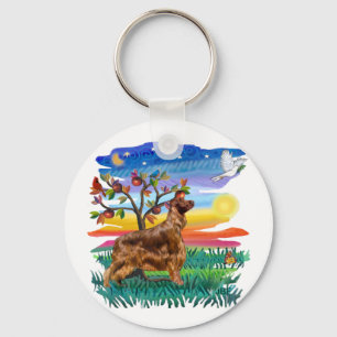 Irish Setter Key Ring