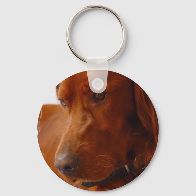Irish Setter Keychain (Front)