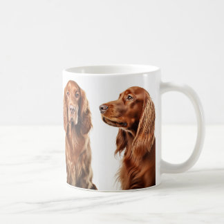 Irish Setter lover coffee mugs