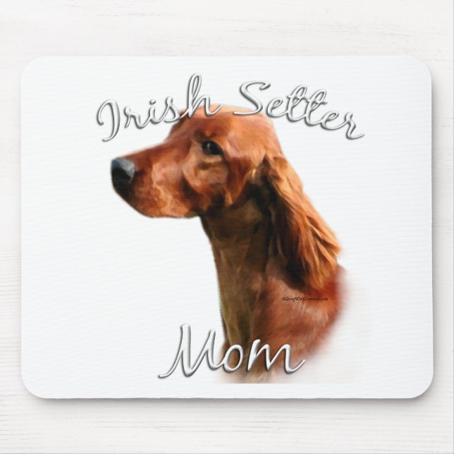 Irish Setter Mum 2 Mouse Mat (Front)