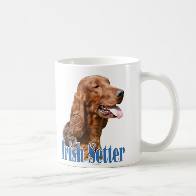 Irish Setter Name Coffee Mug (Right)