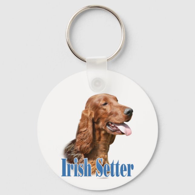 Irish Setter Name Key Ring (Front)
