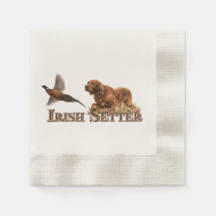 Irish Setter Napkin