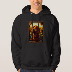 Irish Setter Painting Sunflower Flower Mom Women F Hoodie