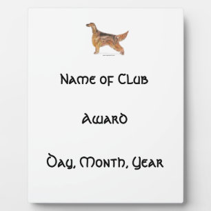 Irish Setter Plaque