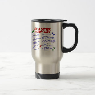 IRISH SETTER Property Laws 2 Travel Mug