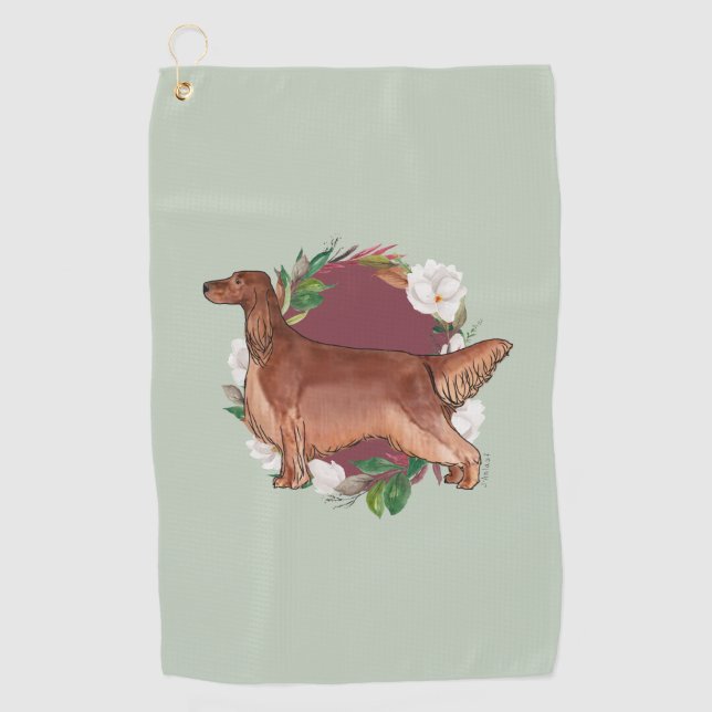 Irish Setter Ringside Towel (Front)