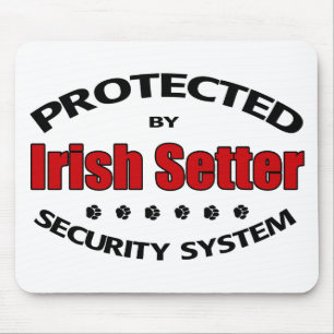 Irish Setter Security Mouse Mat