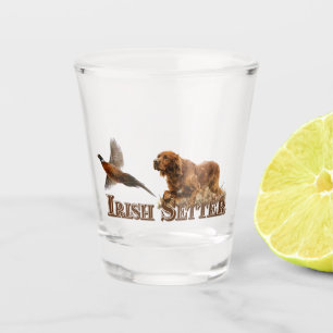 Irish Setter Shot Glass