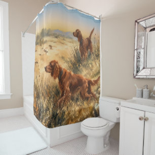 Irish Setter Shower Curtain
