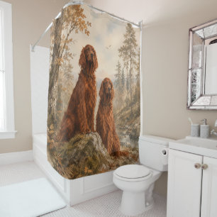 Irish Setter Shower Curtain