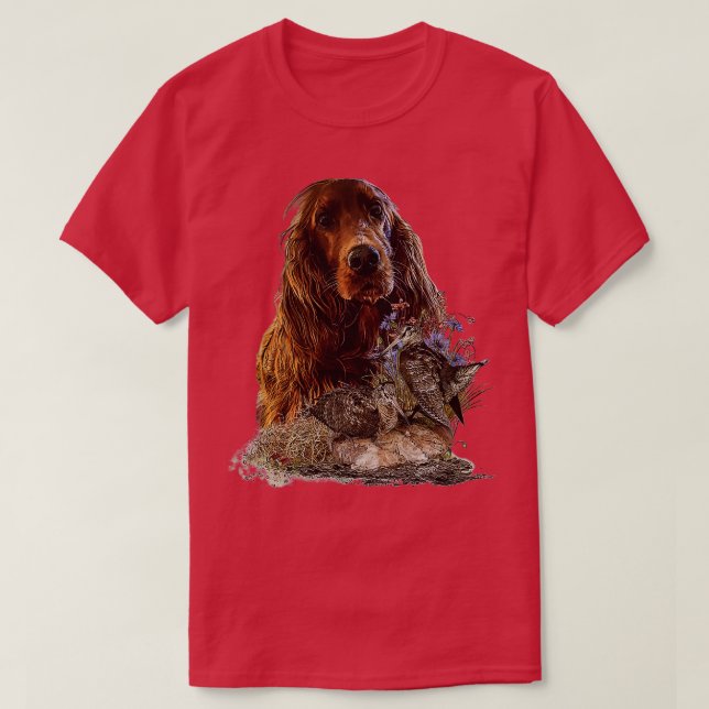 Irish Setter T-Shirt (Design Front)
