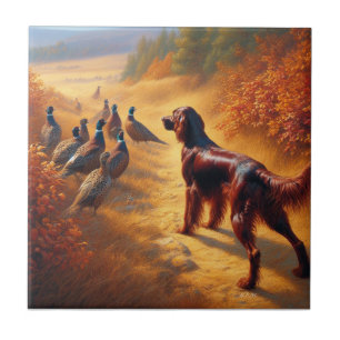 Irish Setter Tile