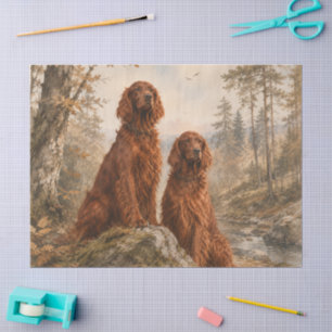  Irish Setter   Tissue Paper