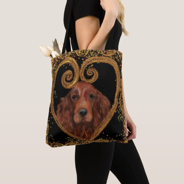  IRISH SETTER TOTE BAG (Close Up)