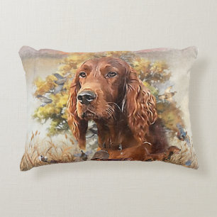 Irish Setter - Ultimate Upland Bird Dog Decorative Cushion