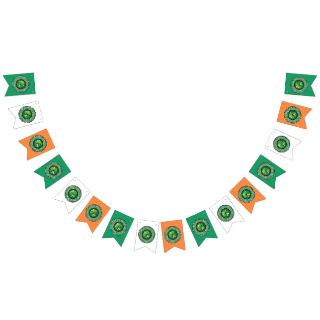 Irish shamrock bunting  (All)