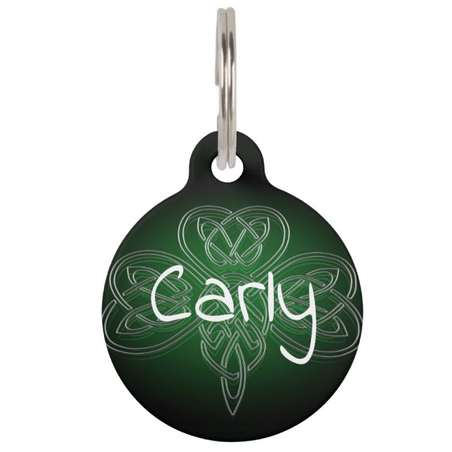 irish_shamrock_by_tylerxy-d3aqb7s pet tag (Front)