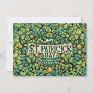 Irish Shamrock Celebration Design
