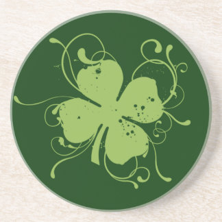 Irish Shamrock Coaster