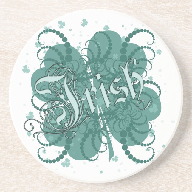 Irish Shamrock Coaster (Front)