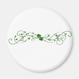 Irish Shamrock design Magnet