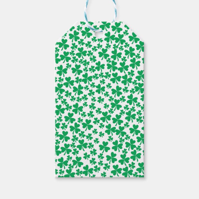 Irish Shamrock Gift Tags (Front)