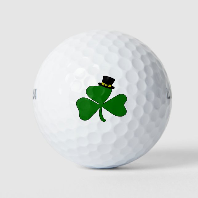 Irish Shamrock Golf Balls (Front)
