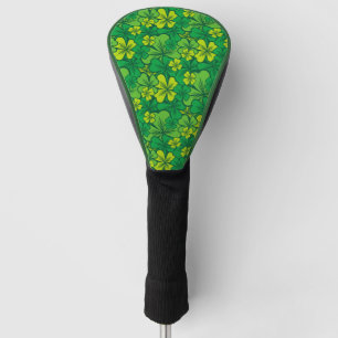 Irish Shamrock Golf Head Cover