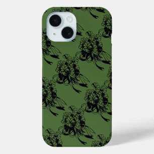 Irish Shamrock Green iPhone 15 Case